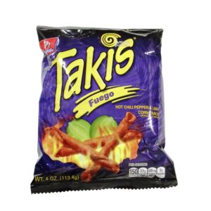 TAKIS FUEGO CHILI LEMON 4OZ/113.4G/20CT