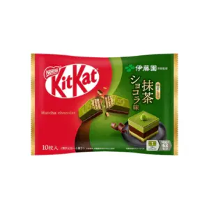 NESTLE KIT KAT MINI DOUBLE MATCHA 10 PIECES