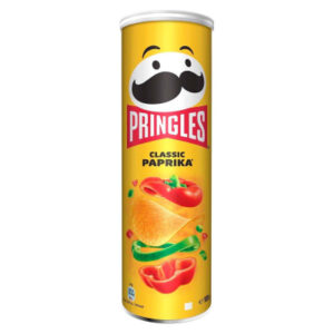 PRINGLES POTATO CHIPS WITH PAPRIKA FLAVOR 165G