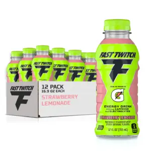 GATORADE FAST TWITCH STRAWBERRY LEMONADE 12/12 FL OZ/355ML
