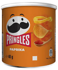 PRINGLES POTATO CHIPS WITH PAPRIKA FLAVOR 40G