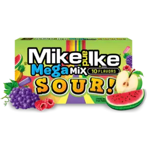 MIKE & IKE TB MEGA MIX SOUR 5OZ/12CT